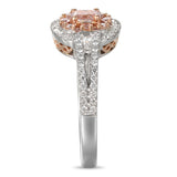 6F604585AQLRPD 18KT Pink Diamond Ring