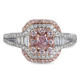 6F604625AQLRPD 18KT Pink Diamond Ring