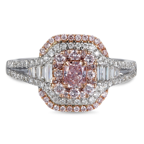 6F604625AQLRPD 18KT Pink Diamond Ring