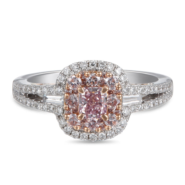 6F604626AQLRPD 18KT Pink Diamond Ring