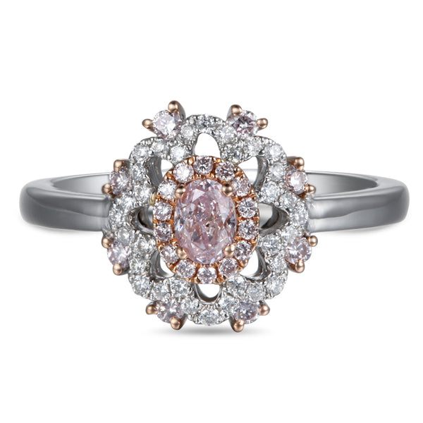6F604629AQLRPD 18KT Pink Diamond Ring
