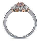6F604629AQLRPD 18KT Pink Diamond Ring