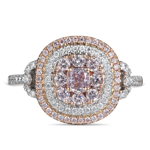 6F604632AQLRPD 18KT Pink Diamond Ring