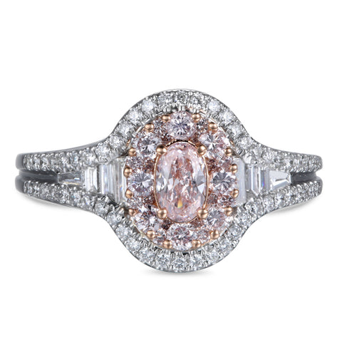 6F604633AQLRPD 18KT Pink Diamond Ring