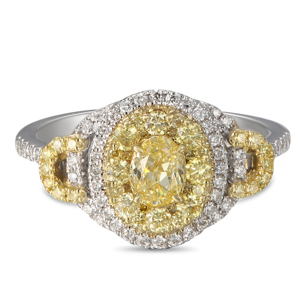 6F604751AULRYD 18KT Yellow Diamond Ring