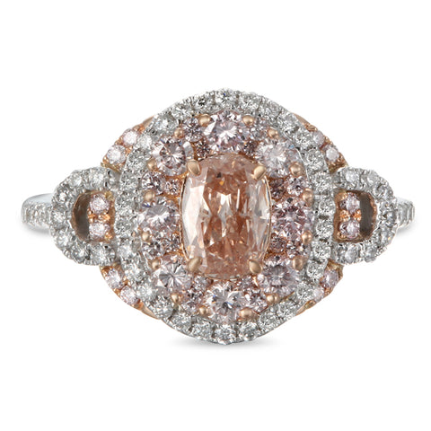 6F604752AQLRPD 18KT Pink Diamond Ring