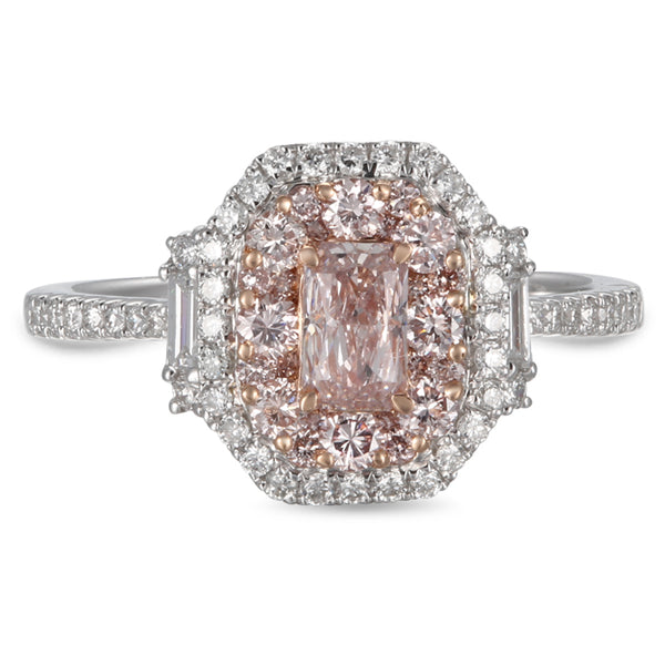 6F604756AQLRPD 18KT Pink Diamond Ring