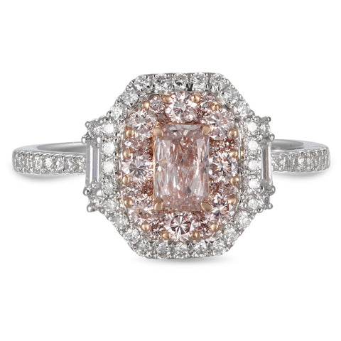 6F604756AQLRPD 18KT Pink Diamond Ring