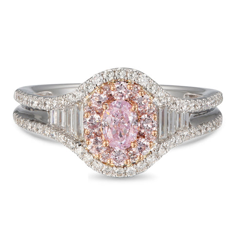 6F605005AQLRPD 18KT Pink Diamond Ring