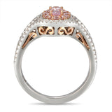 6F605005AQLRPD 18KT Pink Diamond Ring