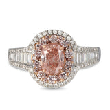 6F605006AQLRPD 18KT Pink Diamond Ring