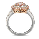 6F605012AQLRPD 18KT Pink Diamond Ring
