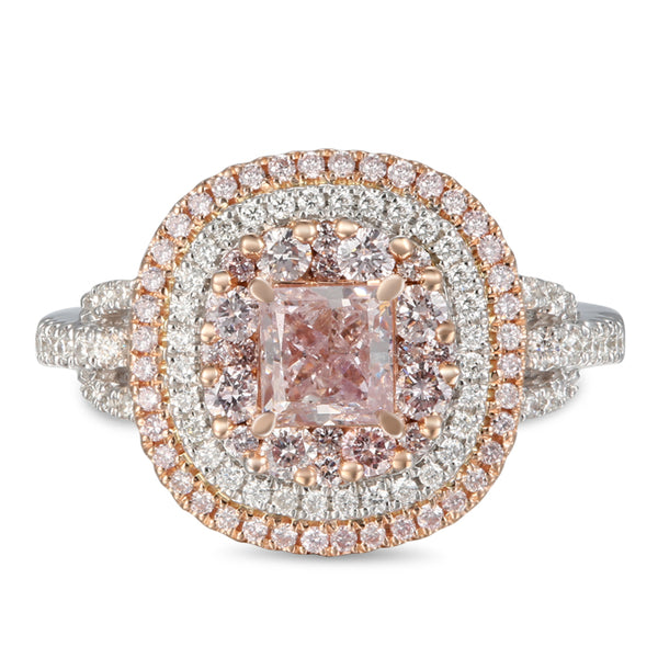 6F605015AQLRPD 18KT Pink Diamond Ring