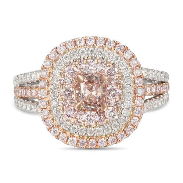 6F605016AQLRPD 18KT Pink Diamond Ring