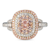 6F605043AQLRPD 18KT Pink Diamond Ring