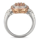 6F605043AQLRPD 18KT Pink Diamond Ring