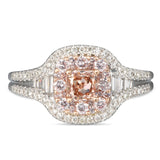 6F605058AQLRPD 18KT Pink Diamond Ring