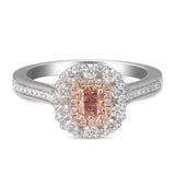 6F605091AQLRPD 18KT Pink Diamond Ring