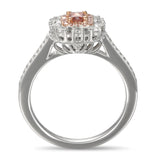 6F605091AQLRPD 18KT Pink Diamond Ring