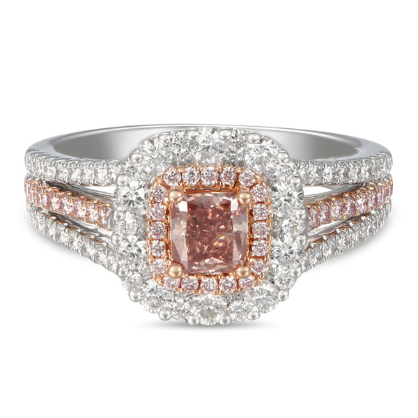 6F605098AQLRPD 18KT Pink Diamond Ring