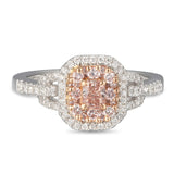 6F605099AQLRPD 18KT Pink Diamond Ring