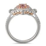6F605101AQLRPD 18KT Pink Diamond Ring