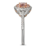 6F605101AQLRPD 18KT Pink Diamond Ring