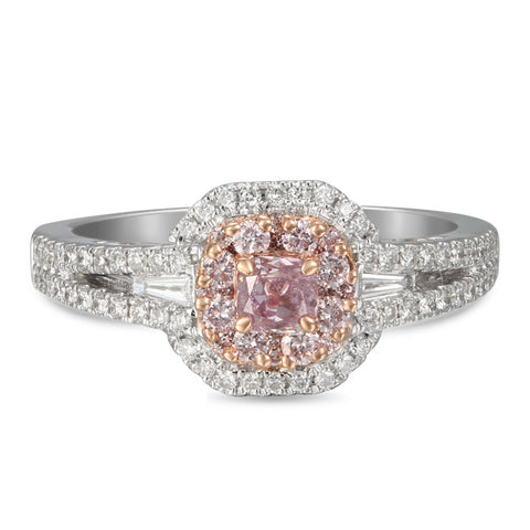 6F605105AQLRPD 18KT Pink Diamond Ring