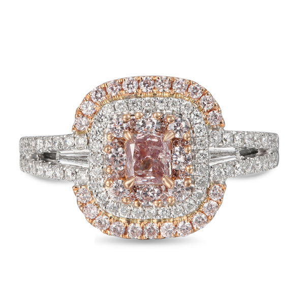6F605107AQLRPD 18KT Pink Diamond Ring