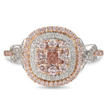 6F605138AQLRPD 18KT Pink Diamond Ring