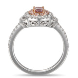 6F605187AQLRPD 18KT Pink Diamond Ring