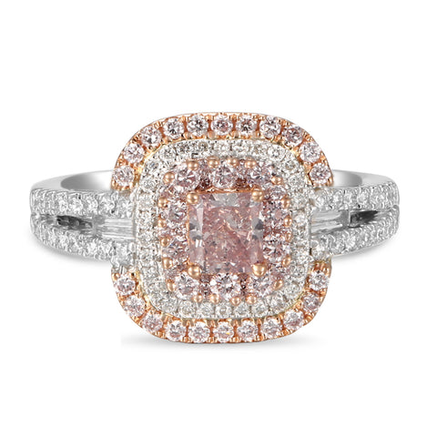 6F605198AQLRPD 18KT Pink Diamond Ring