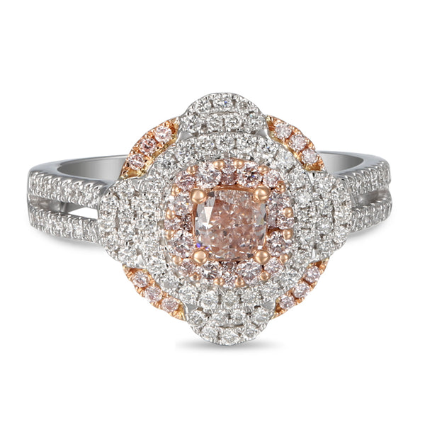 6F605209AQLRPD 18KT Pink Diamond Ring