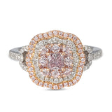 6F605214AQLRPD 18KT Pink Diamond Ring