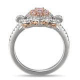 6F605220AQLRPD 18KT Pink Diamond Ring