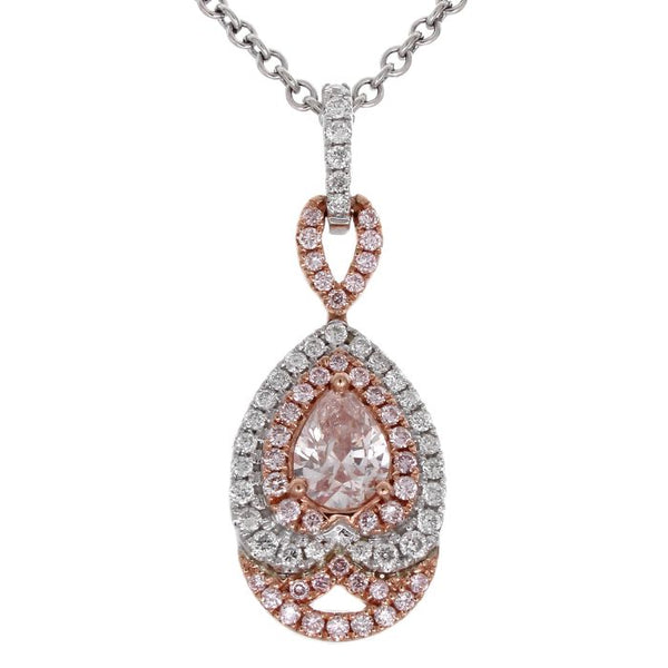 6F605226AQPDPD 18KT Pink Diamond Pendant