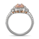 6F605229AQLRPD 18KT Pink Diamond Ring