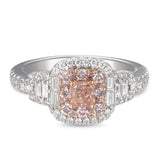 6F605238AQLRPD 18KT Pink Diamond Ring