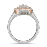 6F605259AQLRPD 18KT Pink Diamond Ring