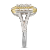 6F605259AULRYD 18KT Yellow Diamond Ring