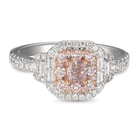 6F605340AQLRPD 18KT Pink Diamond Ring