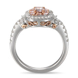 6F605340AQLRPD 18KT Pink Diamond Ring