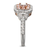 6F605340AQLRPD 18KT Pink Diamond Ring