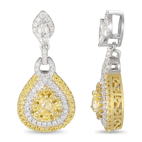 6F605354AUPDYD 18KT Yellow Diamond Pendant