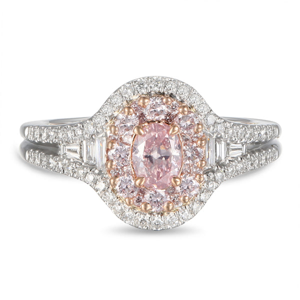 6F605419AQLRPD 18KT Pink Diamond Ring