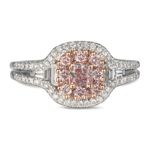 6F605420AQLRPD 18KT Pink Diamond Ring