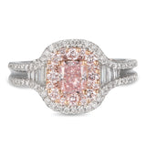 6F605573AQLRPD 18KT Pink Diamond Ring