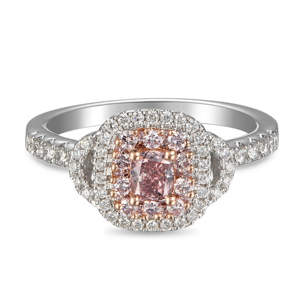 6F605575AQLRPD 18KT Pink Diamond Ring