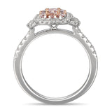 6F605576AQLRPD 18KT Pink Diamond Ring
