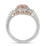 6F605579AQLRPD 18KT Pink Diamond Ring